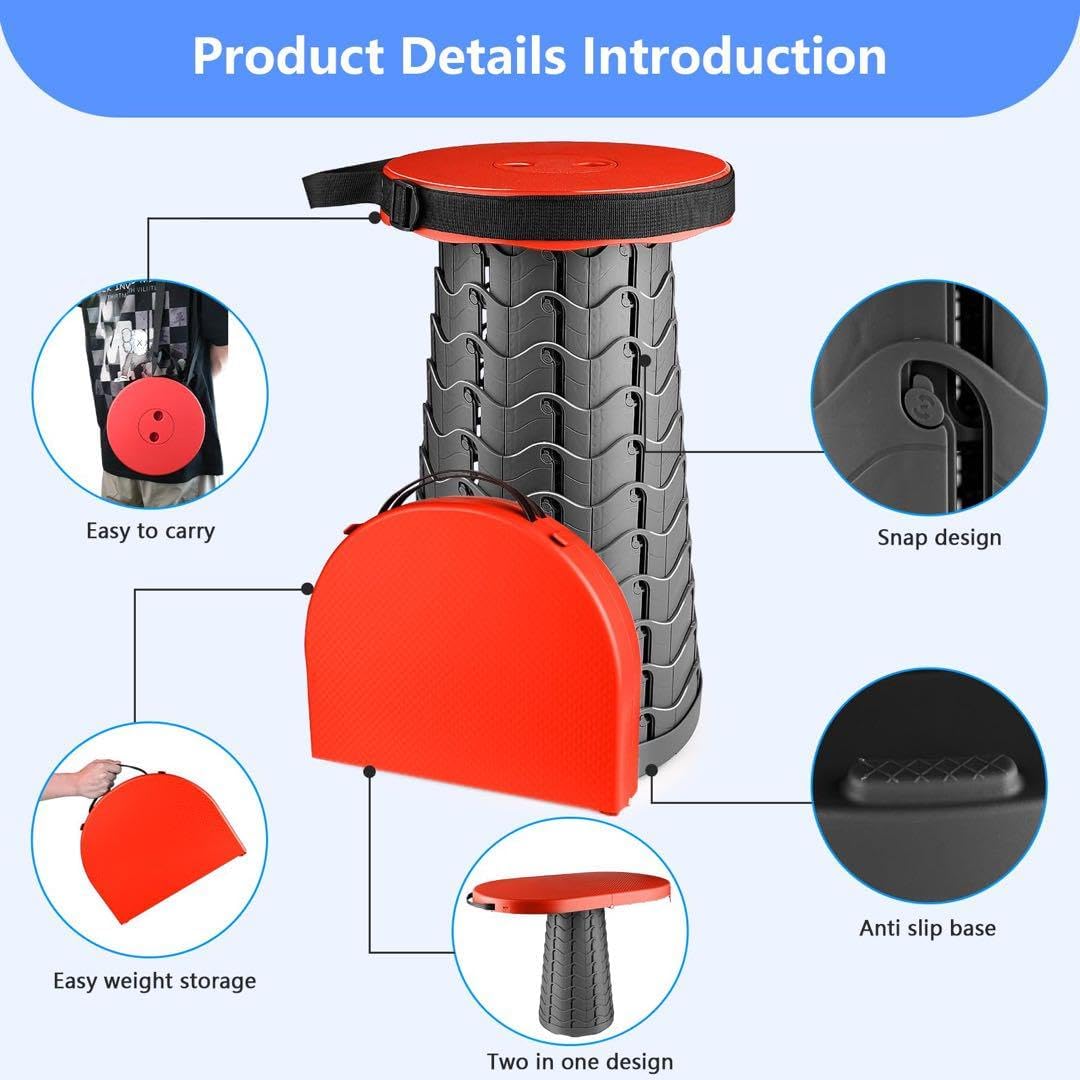 折りたたみスツール アップグレード可能 200kg 耐荷重2-in-1 折りたたみスツール アップグレード可能 200kg 耐荷重2-in-1 Amazon.co